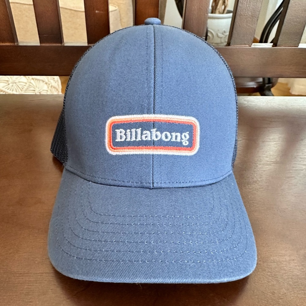 Billabong Trucker Hat Navy Blue One Size Fits Most